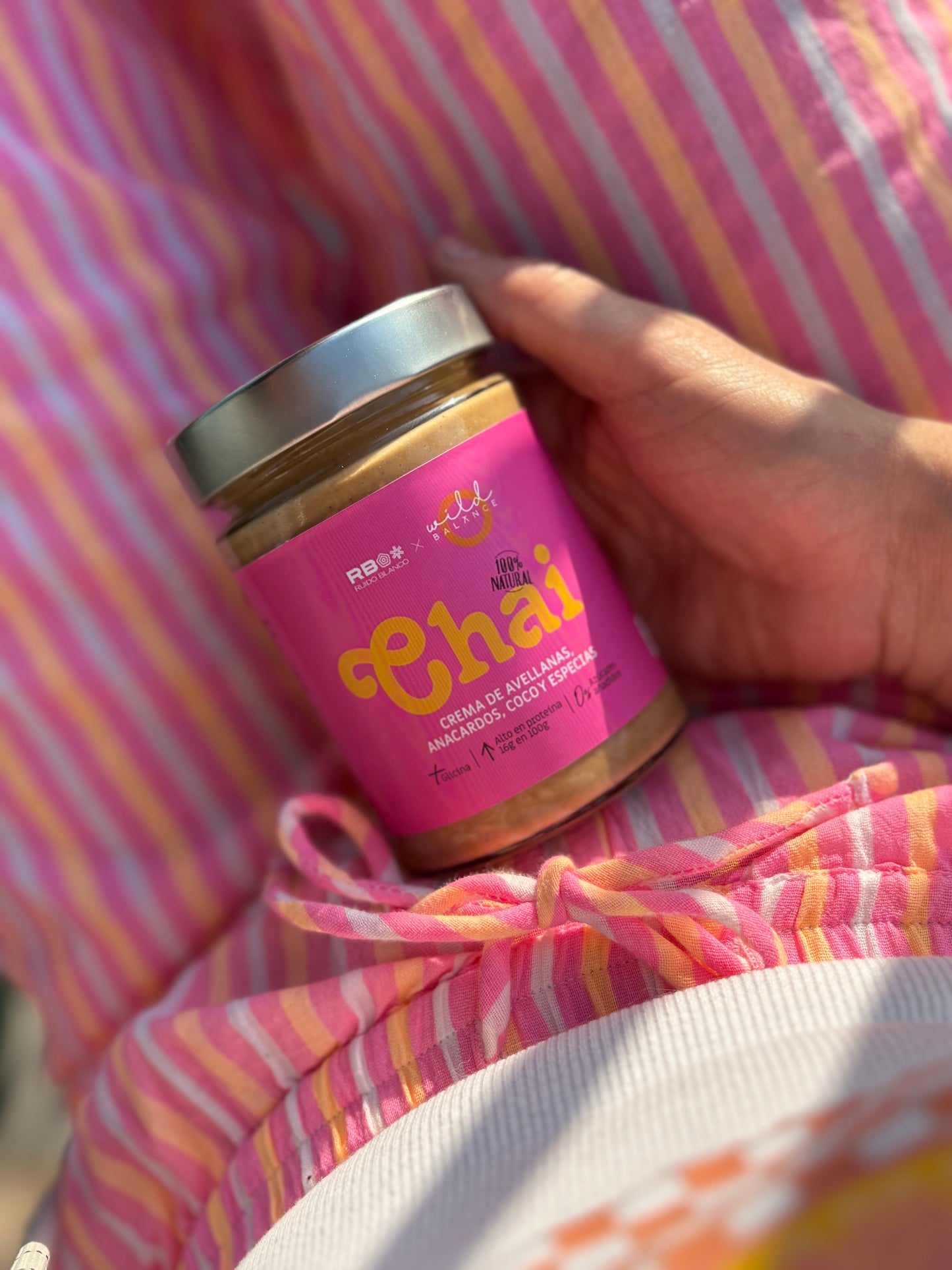CHAI - Crema de Avellanas, Anacardos, Coco y Especias 100% natural - 350 gr