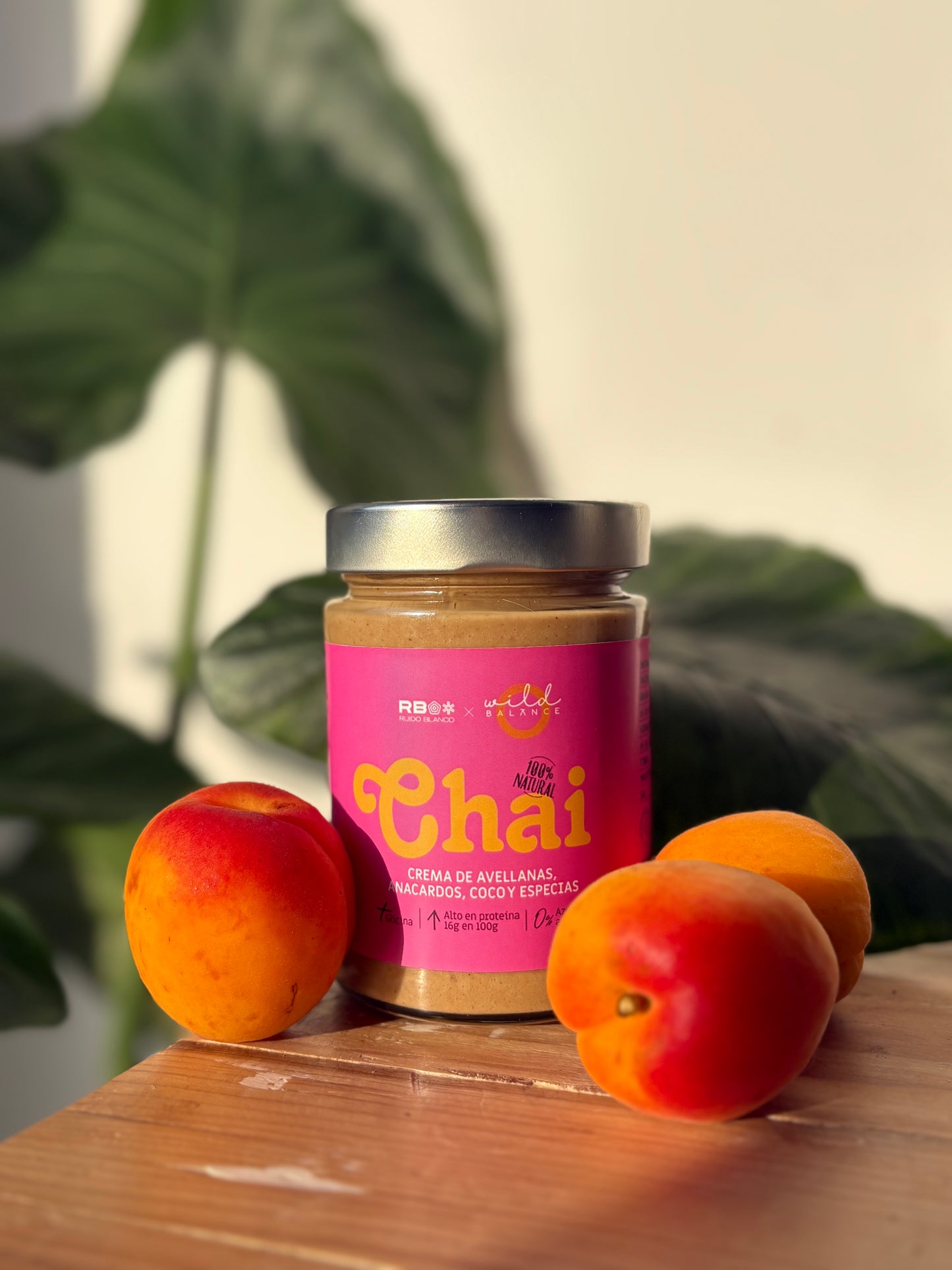 CHAI - Crema de Avellanas, Anacardos, Coco y Especias 100% natural - 350 gr