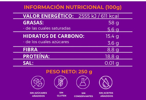 PUMPKIN Spiced x Marikowskaya: Crema de avellanas tostadas, pipas de calabaza y especias - 100% natural - 250 g