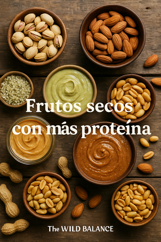 Frutos secos con más proteína: potencia tu energía con The Wild Balance