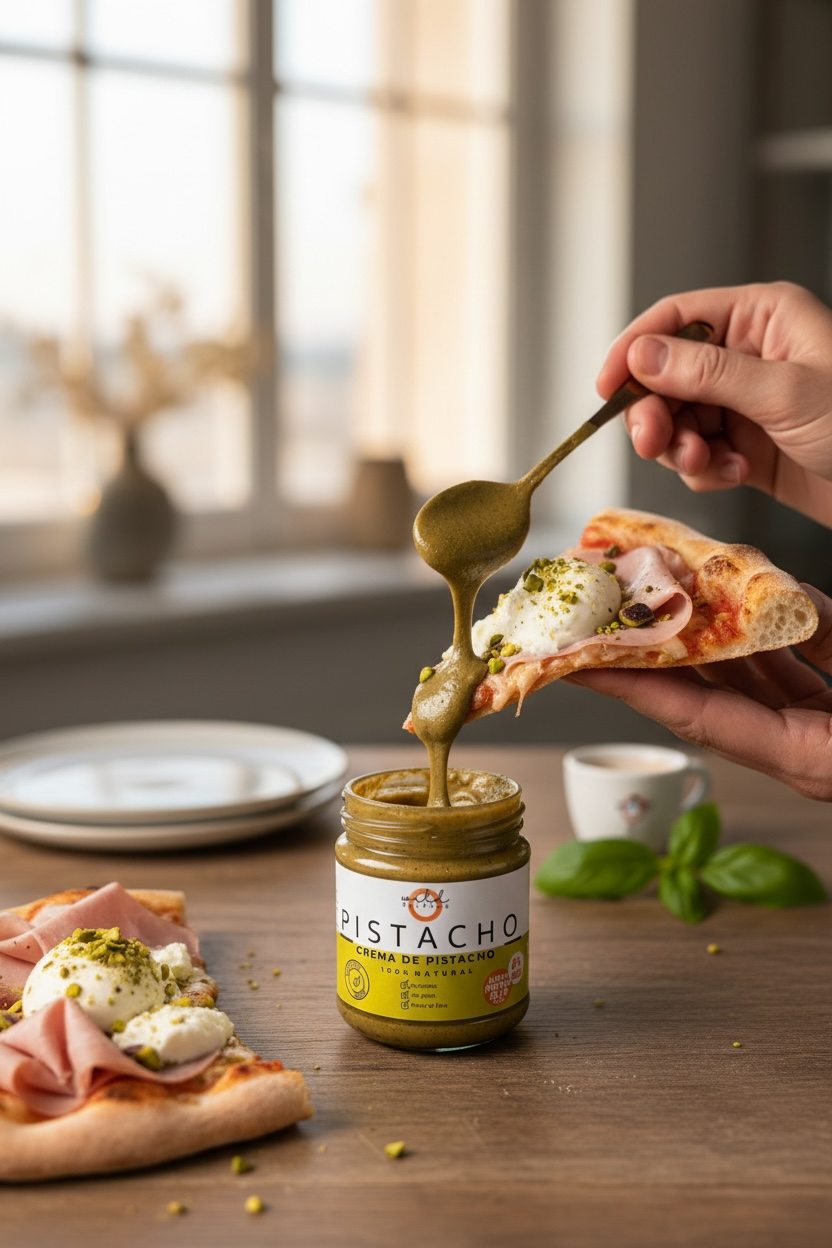 "PISTACHO": Crema de Pistacho 100% Natural sin azúcar - 200 gr