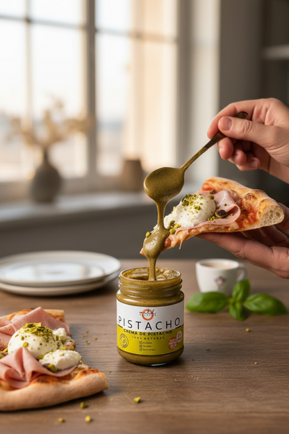 "PISTACHO": Crema de Pistacho 100% Natural sin azúcar - 200 gr