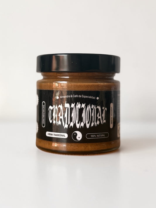 “TRADICIONAL” – Crema de almendra y café de especialidad Lince (Brasil) – 200 gr