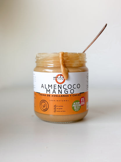 ALMENCOCO MANGO - Crema de almendra, coco y mango 100% natural