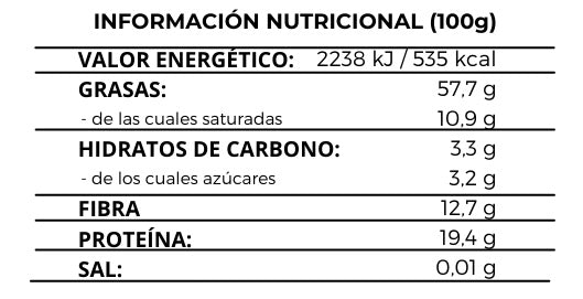 ALMENDRA - Crema de Almendras 100% natural - 350 gr