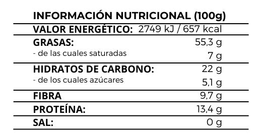 AVELLANCO - Crema de avellanas y chocolate blanco sin azúcar 100% natural - 350 gr