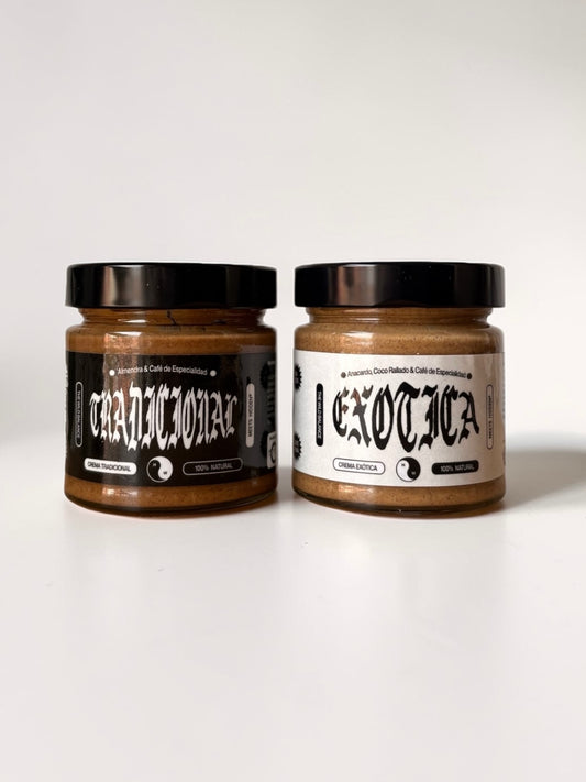 PACK Cremas de Café x Hidden Coffee Roasters (Tradicional + Exótica)