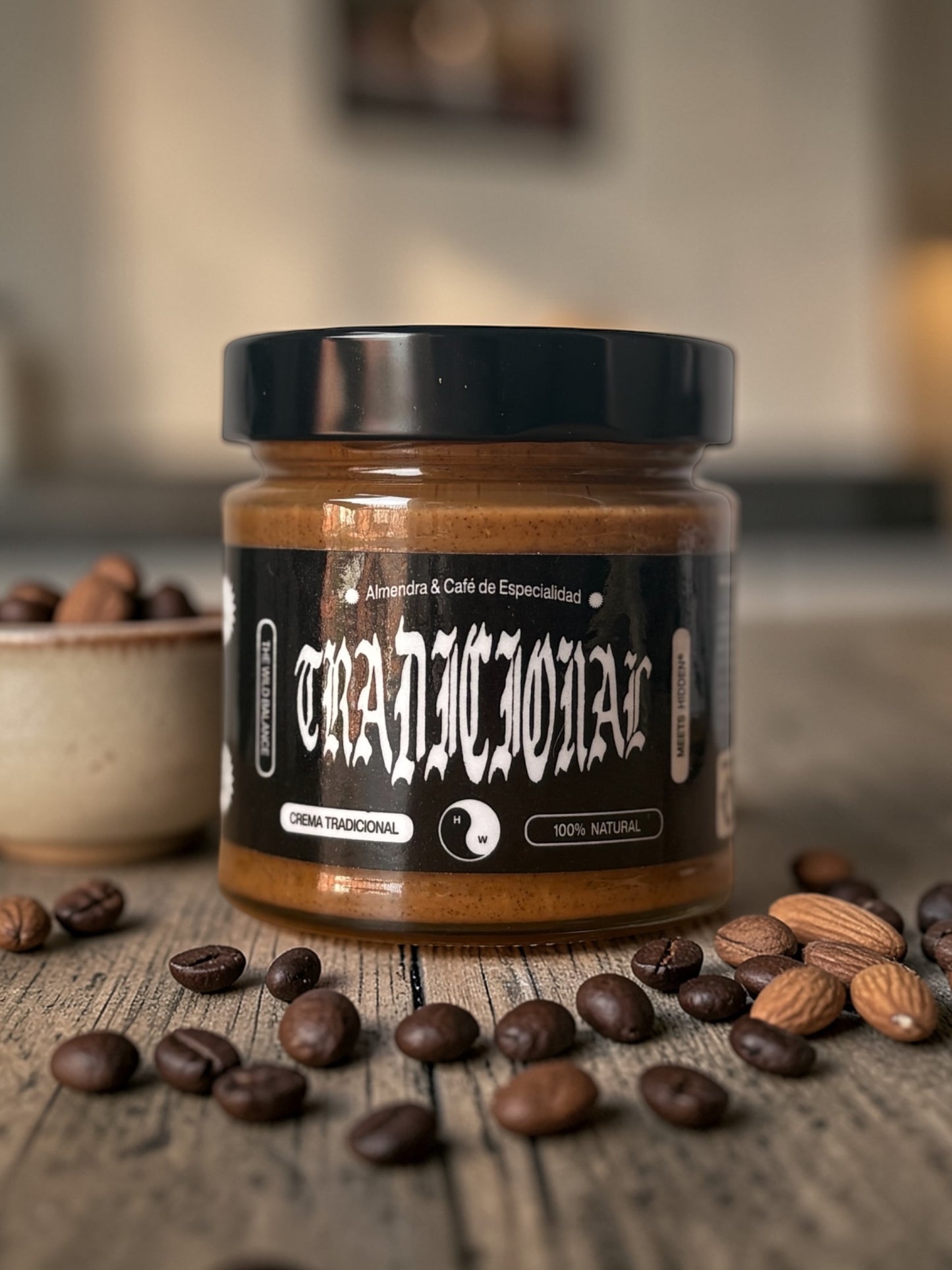 “TRADICIONAL” – Crema de almendra y café de especialidad Lince (Brasil) – 200 gr