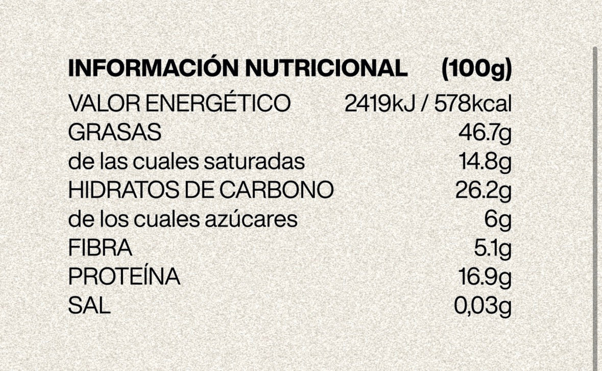 “EXÓTICA” – Crema de anacardo, coco y café de especialidad Nebiri (Etiopía) – 200 gr