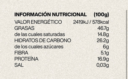 “EXÓTICA” – Crema de anacardo, coco y café de especialidad Nebiri (Etiopía) – 200 gr